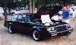 Another shot of the GNX.  The GM guy was putting back the posters.